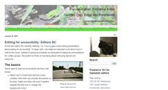 Desktop Screenshot of blog.vancouvereditor.com